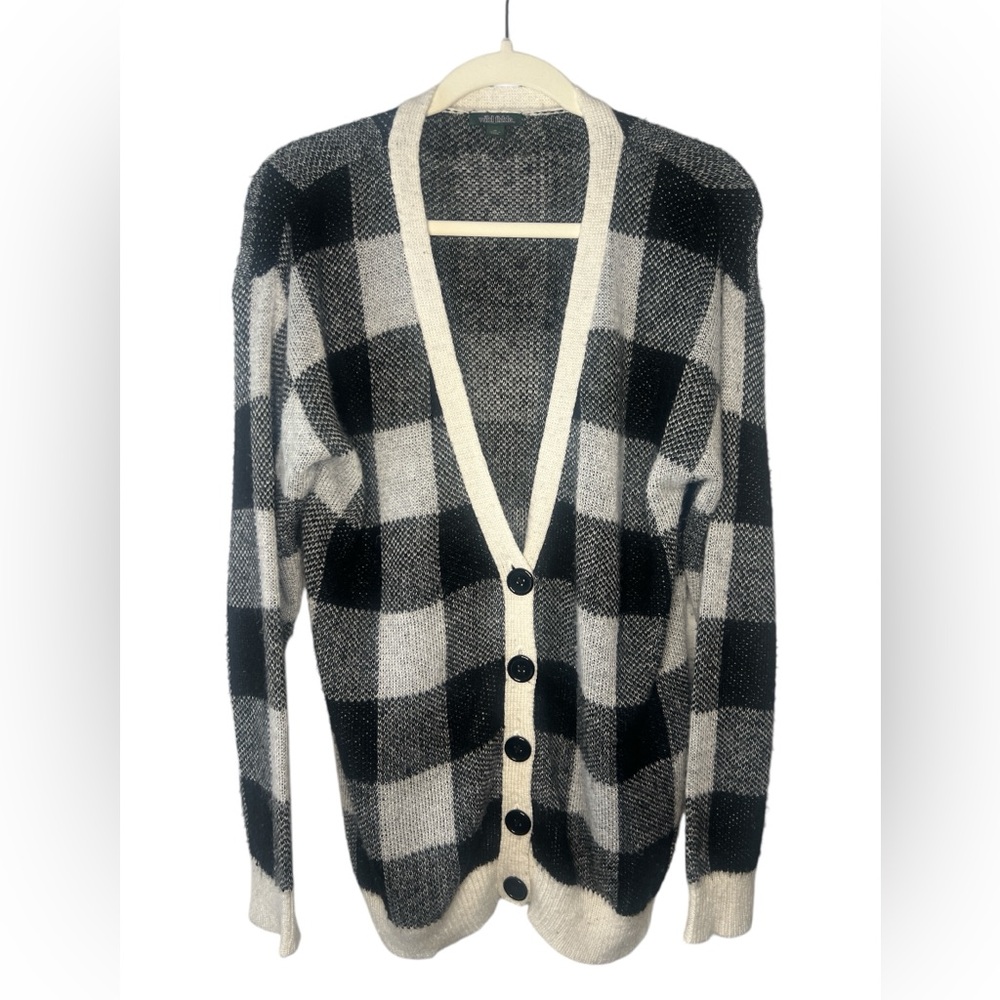 Wild Fable Oversized Plaid Cardigan